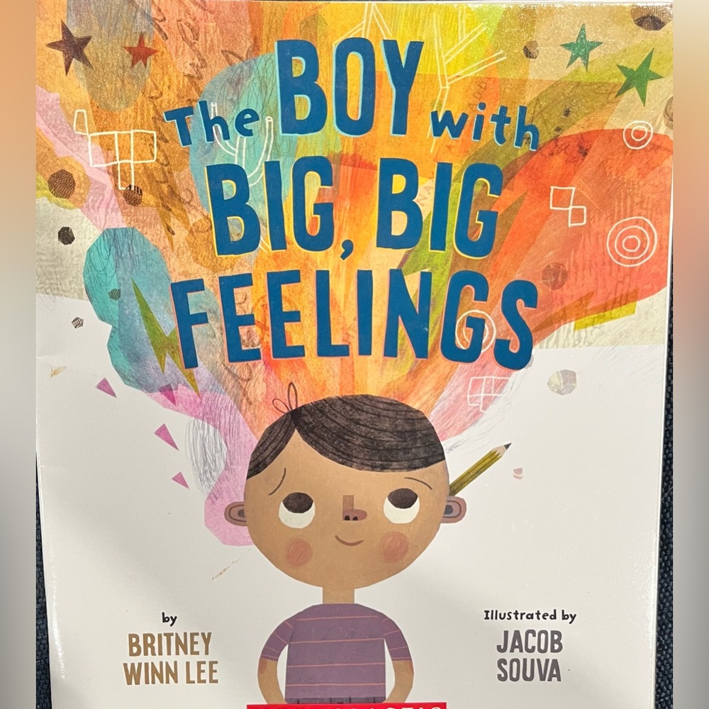 The Boy with big big feelings book